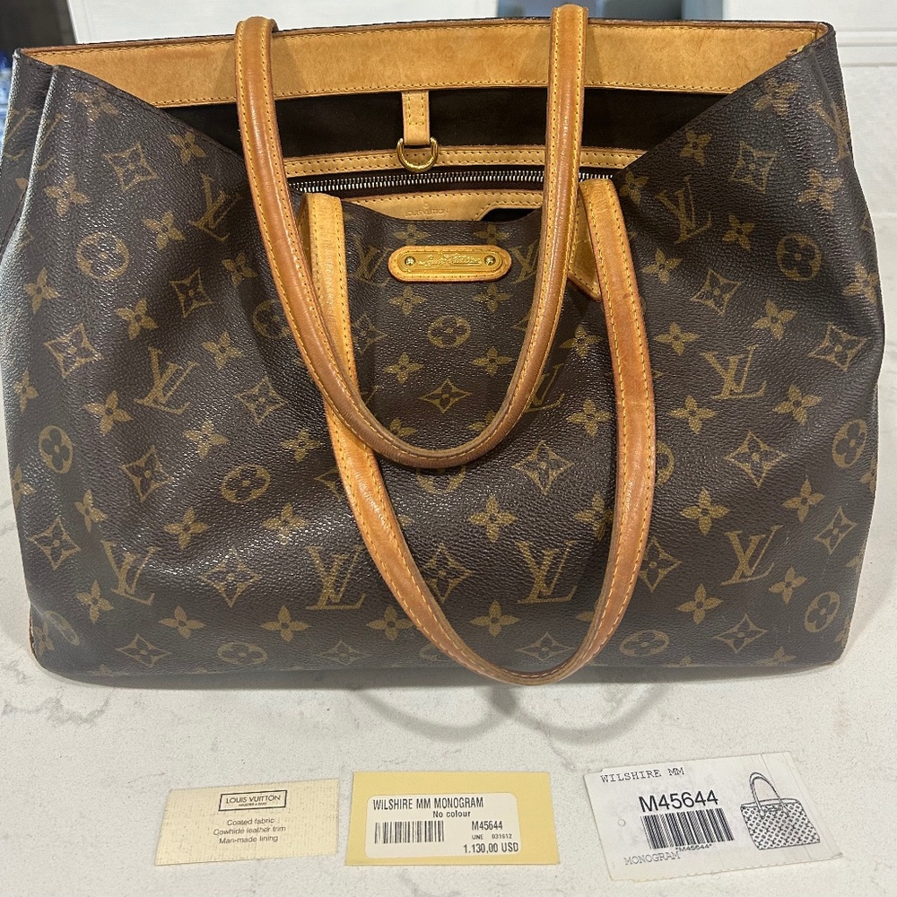 Louis Vuitton Wilshire MM Monogram